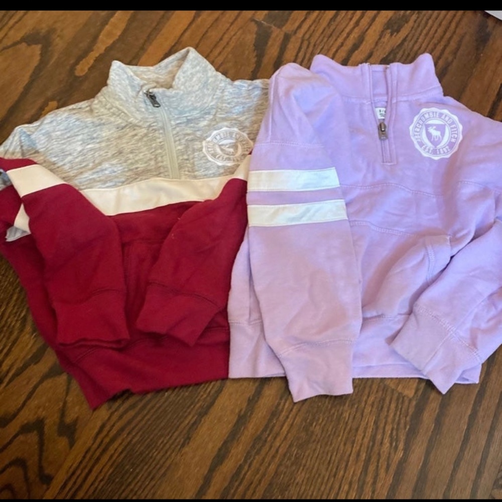 2 Abercrombie kids sweaters